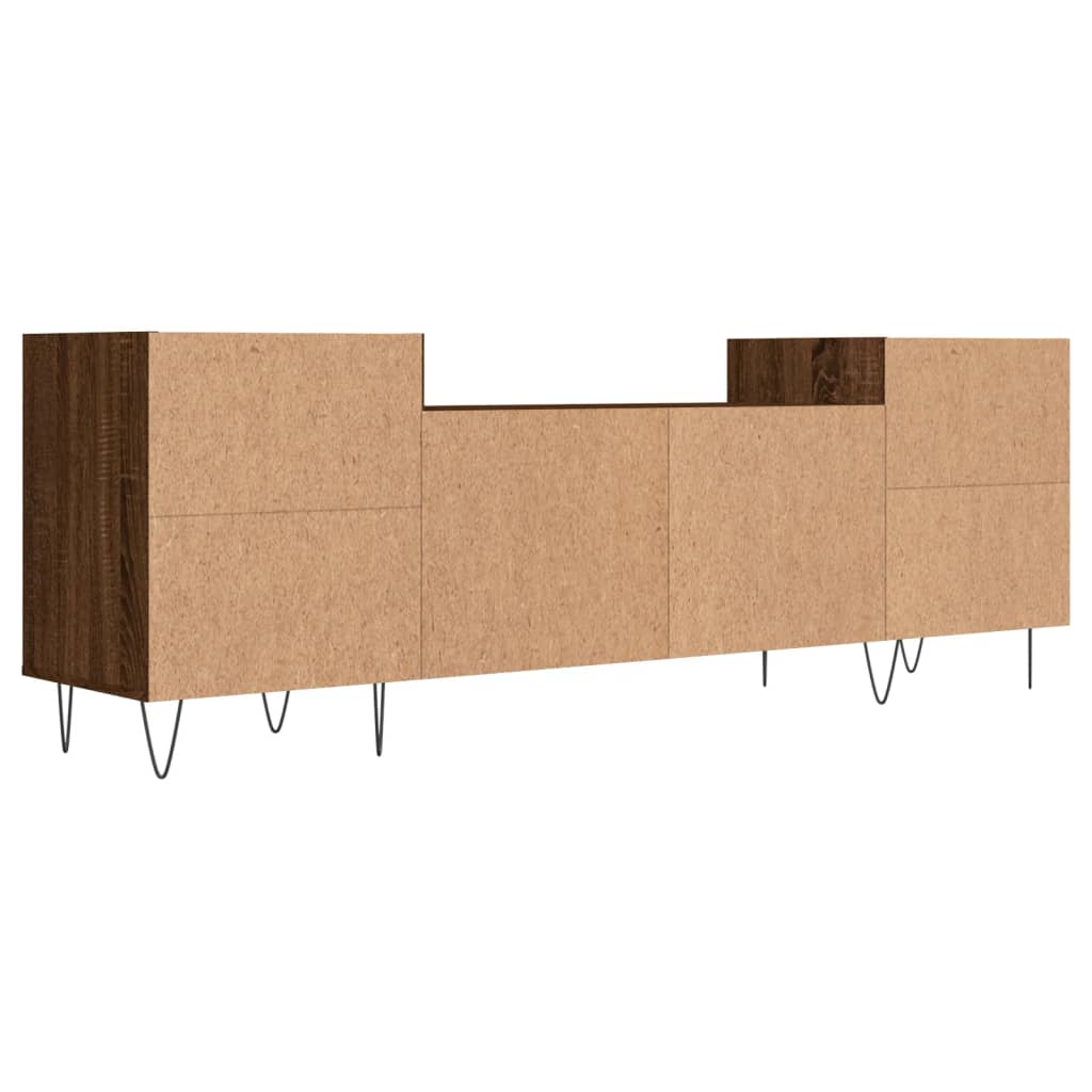 Mueble para TV madera marrón roble 160x35x55 cm vidaXL