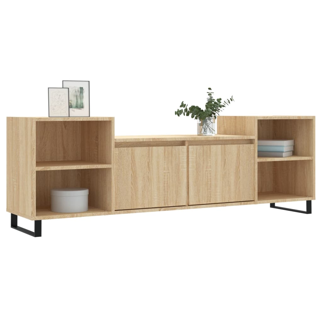 Mueble para TV madera roble Sonoma 160x35x55 cm vidaXL