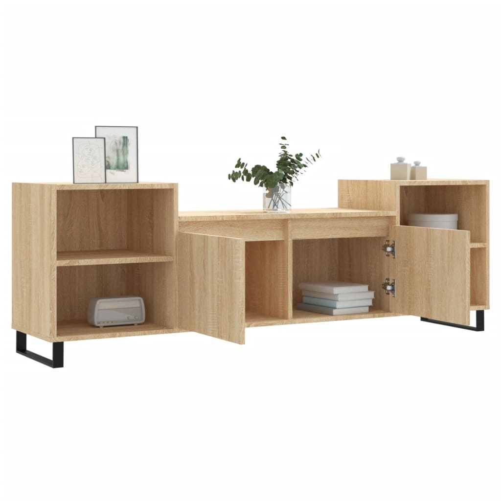 Mueble para TV madera roble Sonoma 160x35x55 cm vidaXL