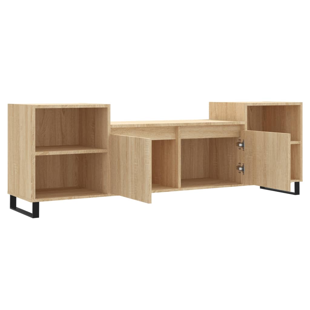 Mueble para TV madera roble Sonoma 160x35x55 cm vidaXL