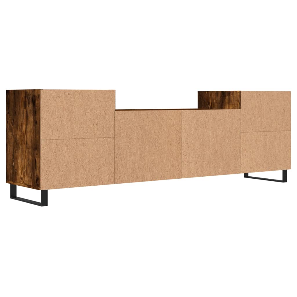 Mueble para TV madera roble ahumado 160x35x55 cm vidaXL