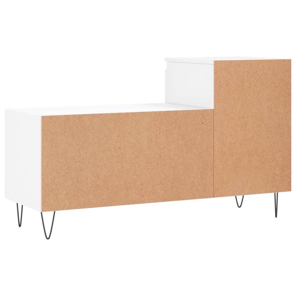 Mueble zapatero madera contrachapada blanco 102x36x60 cm vidaXL