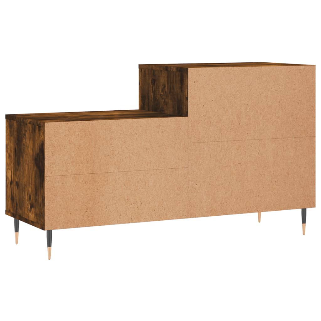 Mueble zapatero madera roble ahumado 102x36x60 cm vidaXL