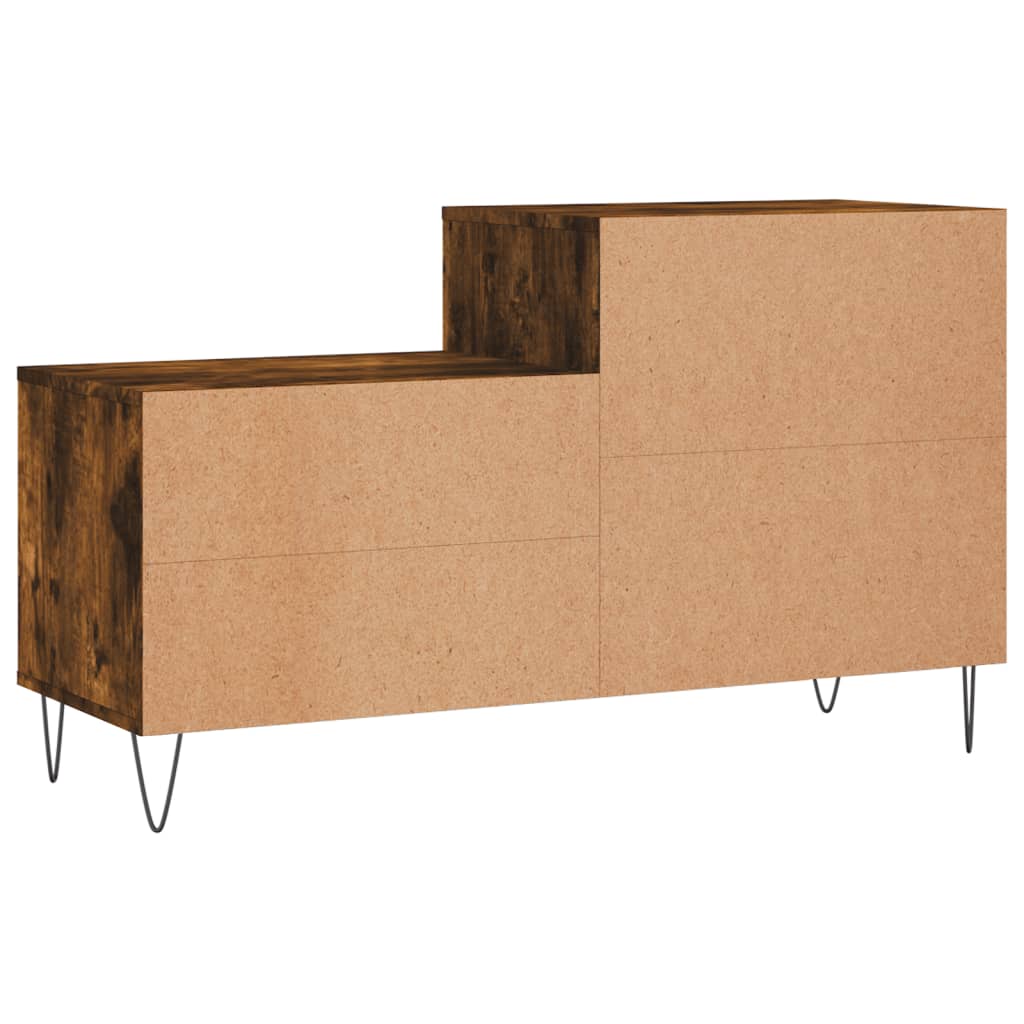 Mueble zapatero madera roble ahumado 102x36x60 cm vidaXL