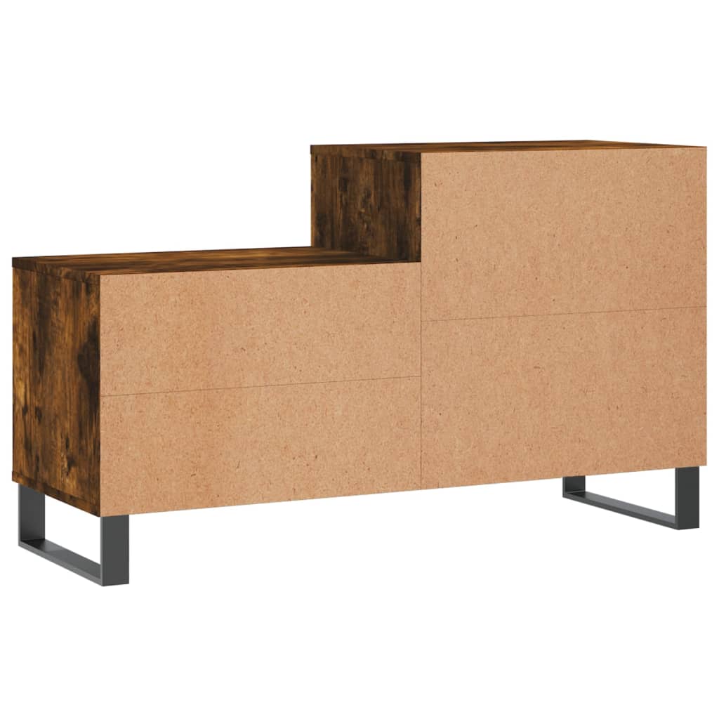 Mueble zapatero madera roble ahumado 102x36x60 cm vidaXL