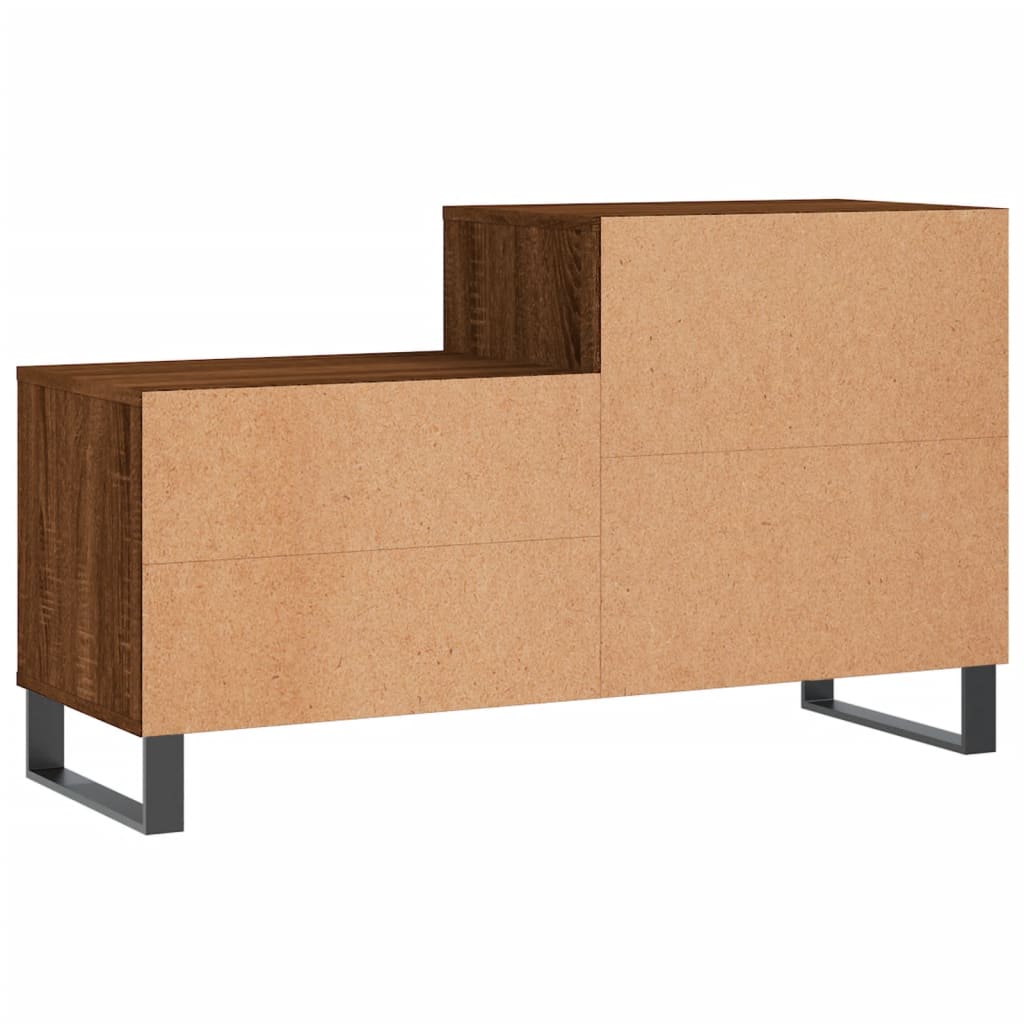 Mueble zapatero madera roble marrón 102x36x60 cm vidaXL