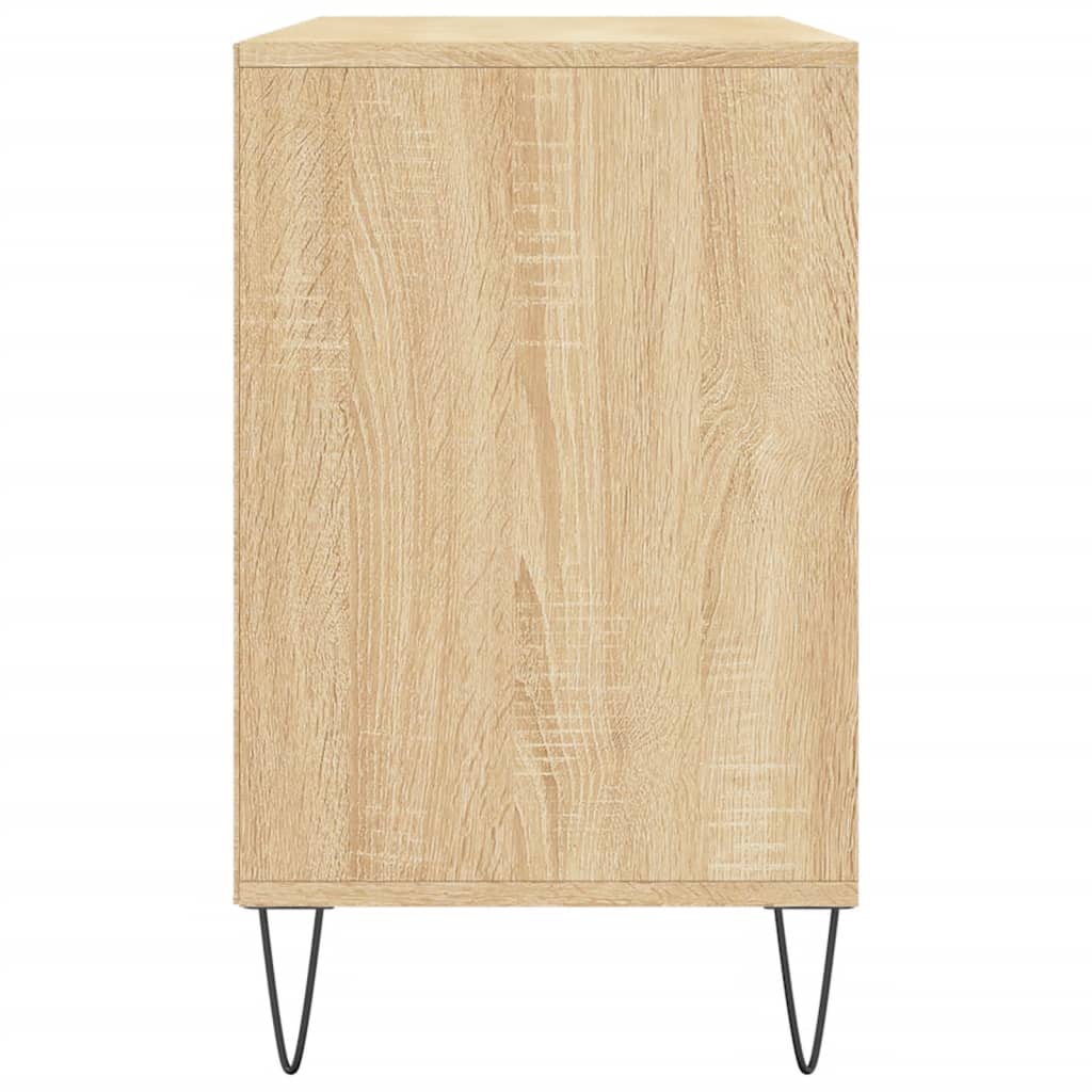 Mueble zapatero madera roble Sonoma 102x36x60 cm vidaXL