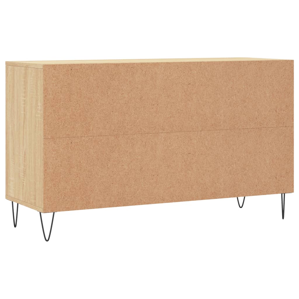 Mueble zapatero madera roble Sonoma 102x36x60 cm vidaXL