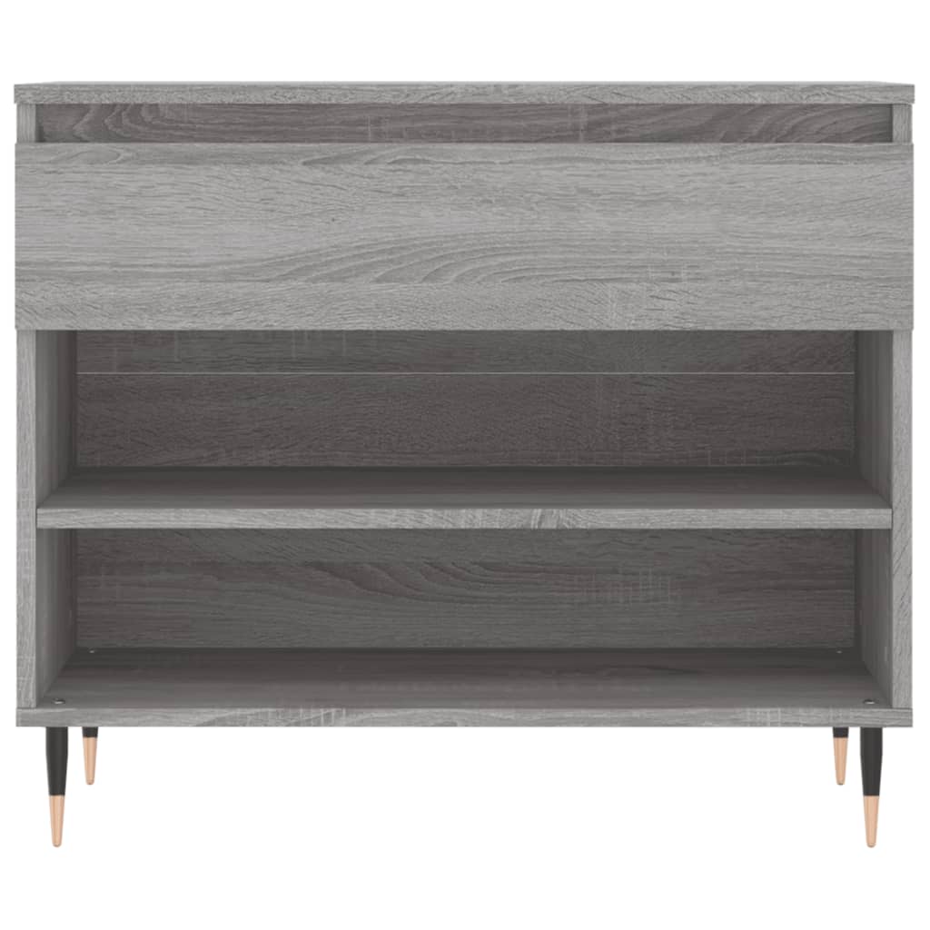 Mueble zapatero madera gris Sonoma 70x36x60 cm vidaXL