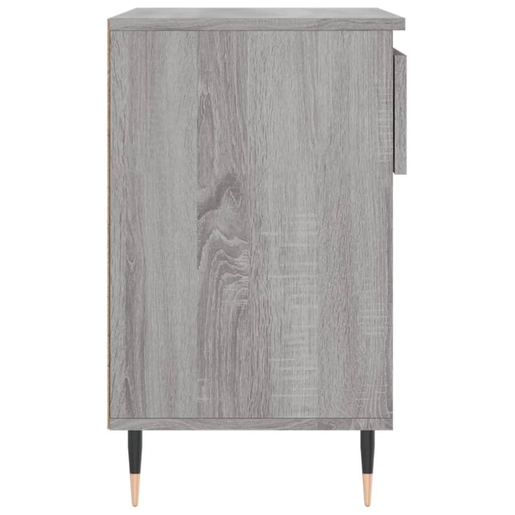 Mueble zapatero madera gris Sonoma 70x36x60 cm vidaXL