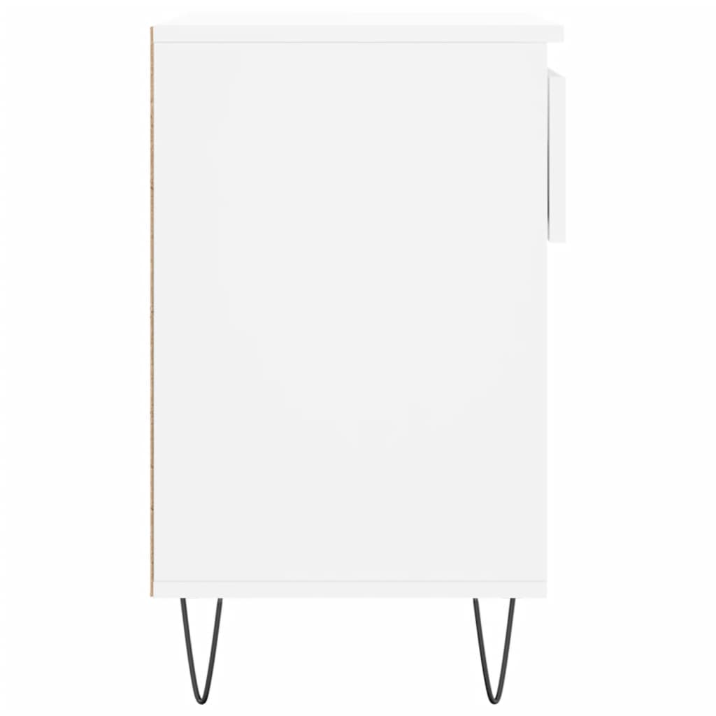 Mueble zapatero madera blanco 70x36x60 cm vidaXL