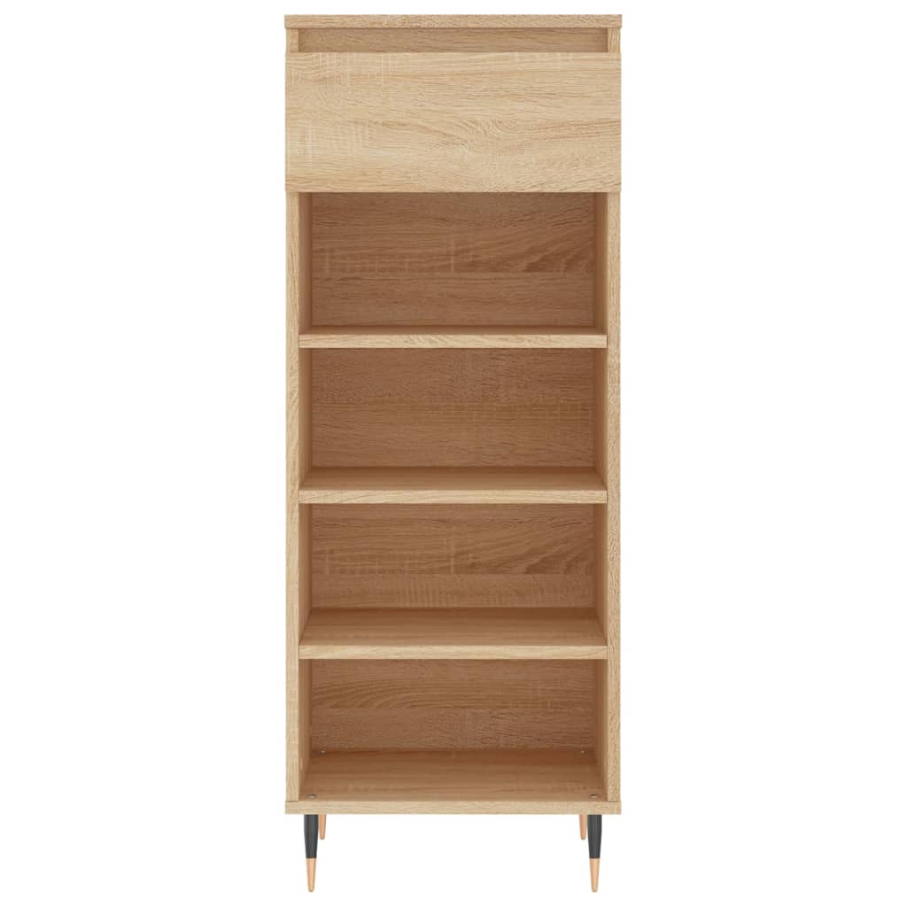 Mueble zapatero madera roble Sonoma 40x36x105 cm vidaXL