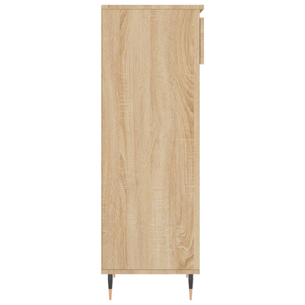 Mueble zapatero madera roble Sonoma 40x36x105 cm vidaXL