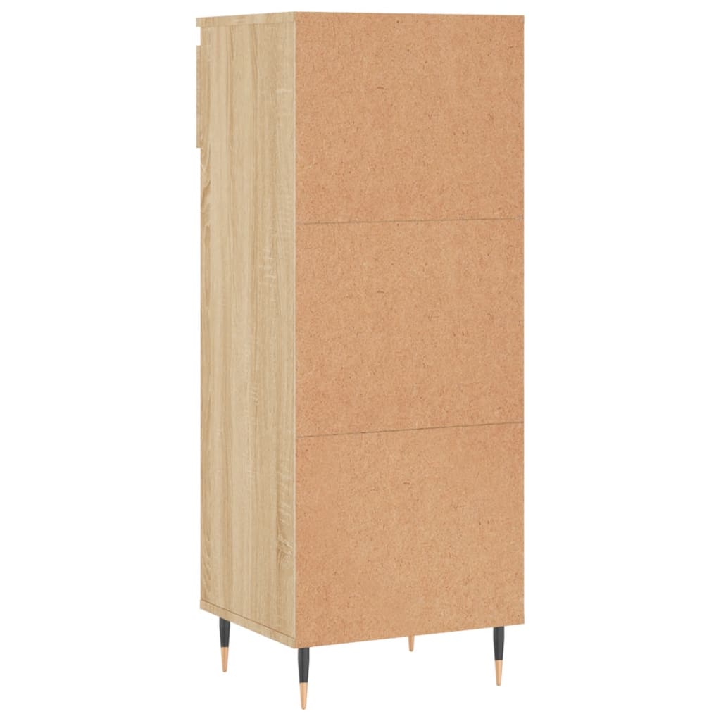 Mueble zapatero madera roble Sonoma 40x36x105 cm vidaXL