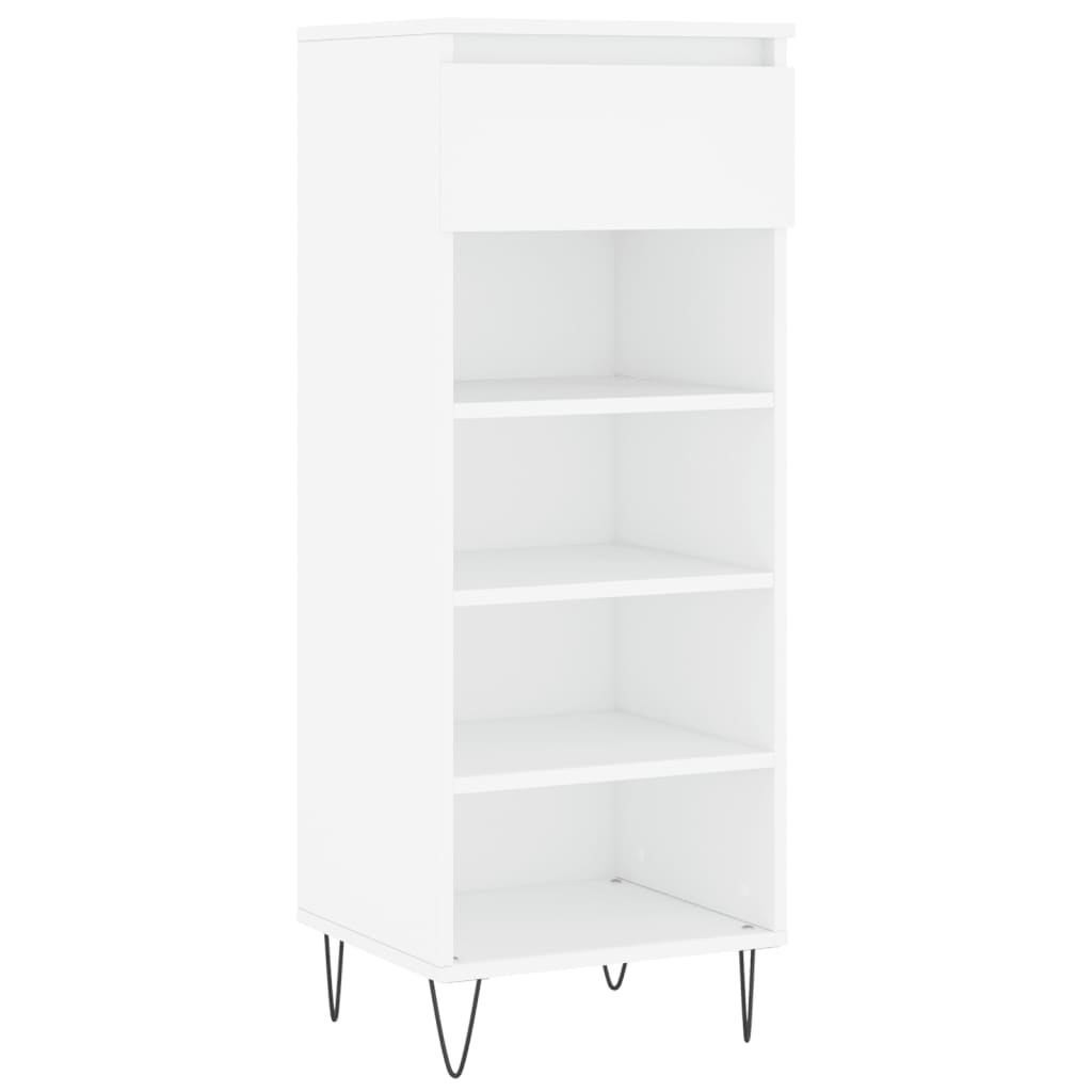 Mueble zapatero madera blanco 40x36x105 cm vidaXL