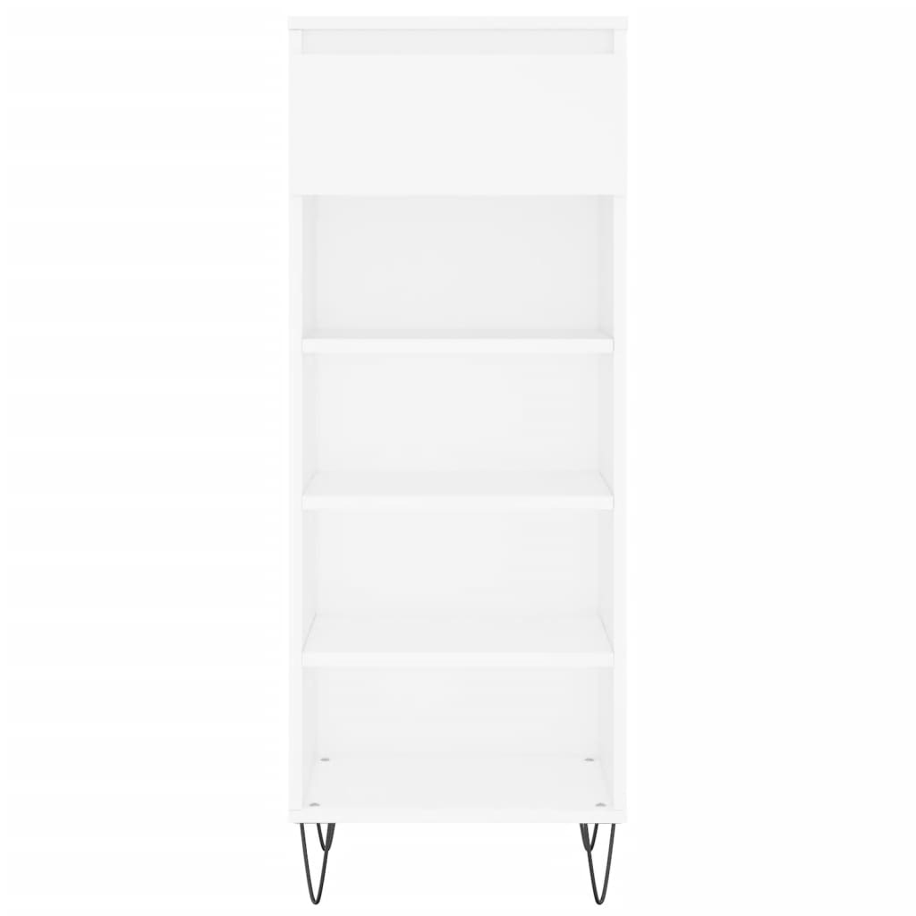 Mueble zapatero madera blanco 40x36x105 cm vidaXL