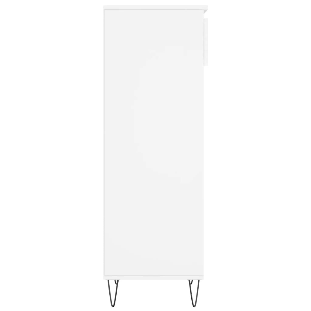 Mueble zapatero madera blanco 40x36x105 cm vidaXL