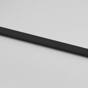 Puerta corredera vidrio templado y aluminio negra 76x205 cm - Vetonek