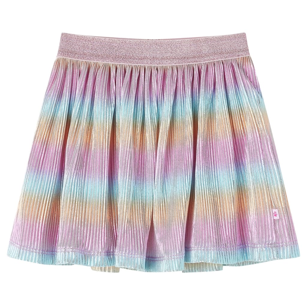 Falda infantil multicolor 116