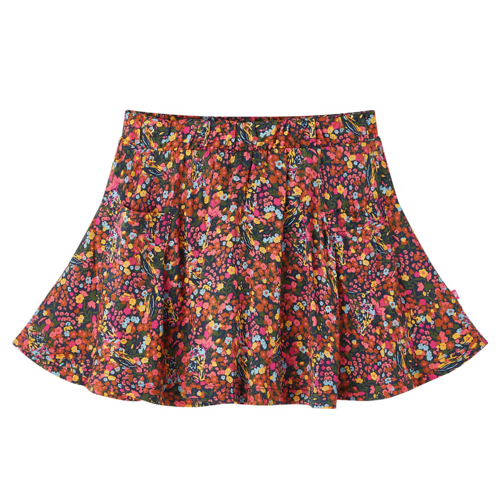 Falda infantil multicolor 116