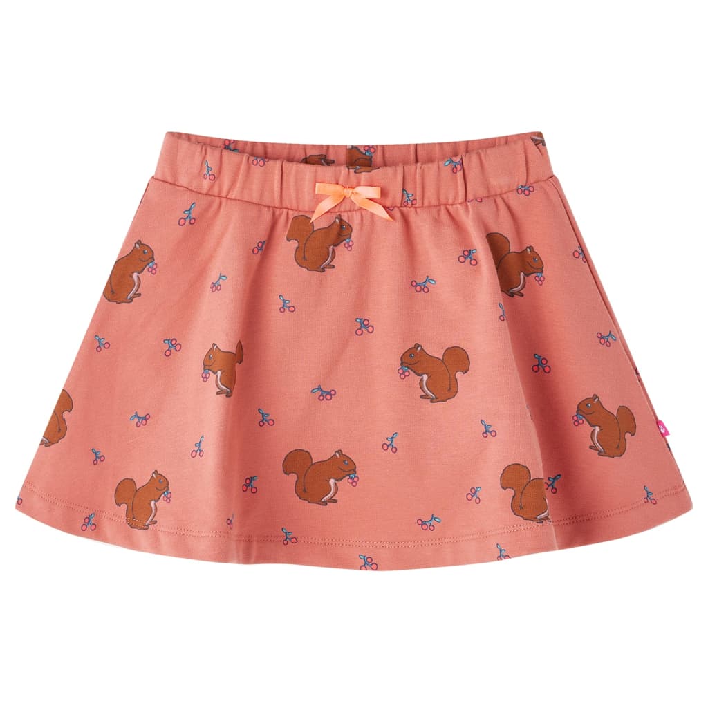 Falda infantil rosa palo 104