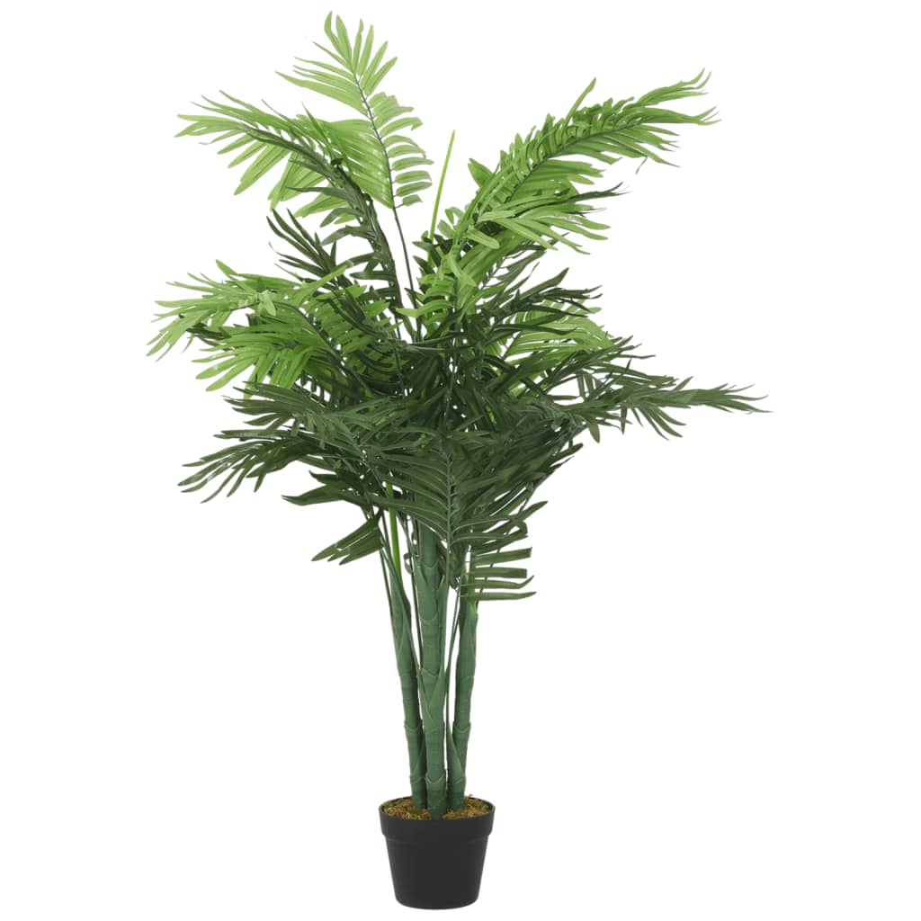 Vetonek Palmera artificial con 18 hojas verde 80 cm