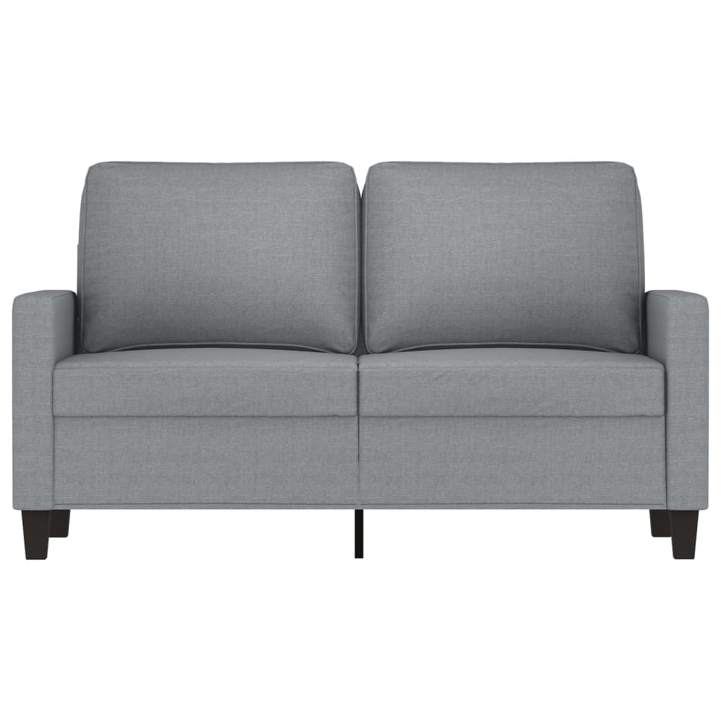 2 -cm gray cloth 2 seat sofa 120 cm