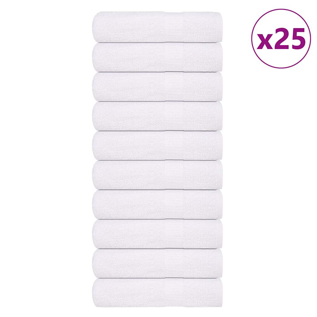 Vetonek Toallas de baño 25 uds blanco 100x150 cm 360 g/m² 100% algodón