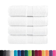 Vetonek SOLUND Towels 4 units white 30x30 cm 600 gsm