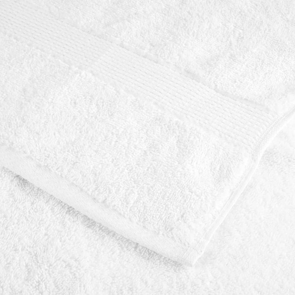 Solund towels 4 units white 30x30 cm 600 gsm v7584 - Vetonek