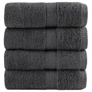 Solund towels 4 units anthracite gray 30x30 cm 600 gsm v7904 Vetonek