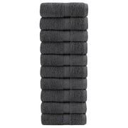 Solund towels 10 units anthracite gray 30x30 cm 600 gsm v7911 Vetonek