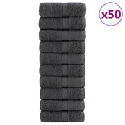 Solund towels 50 units anthracite gray 30x30 cm 600 gsm v7928 Vetonek