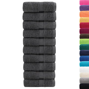 Vetonek SOLUND Towels 50 units anthracite gray 30x30 cm 600 gsm