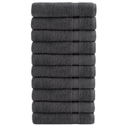 SOLUND hand towels 10 units anthracite 50x100 cm 600 gsm V7997 Vetonek