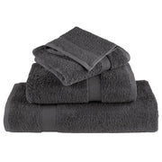 SOLUND hand towels 10 units anthracite 50x100 cm 600 gsm V7997 Vetonek