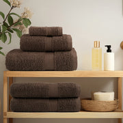 SOLUND hand towels 10 units brown 50x100 cm 600 gsm V8765 Vetonek