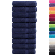 SOLUND hand towels 10 pcs navy blue 50x100 cm 600 gsm V9007 Vetonek