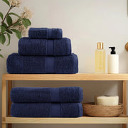 SOLUND hand towels 10 pcs navy blue 50x100 cm 600 gsm V9007 Vetonek