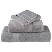 SOLUND hand towels 10 units gray 50x100 cm 600 gsm V9489 Vetonek