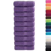 Vetonek SOLUND Towels 10 units purple 30x30 cm 600 gsm