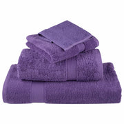 Solund towels 10 units purple 30x30 cm 600 gsm v9908 - Vetonek