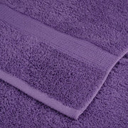 Toallas de ducha SOLUND 4 unidades morado 70x140 cm 600 gsm V9984 Vetonek