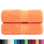 Vetonek SOLUND Towels 2 units orange 30x30 cm 600 gsm