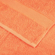 Toallas de ducha SOLUND 4 unidades naranja 70x140 cm 600 gsm V0225 Vetonek