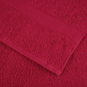 Solund towels 4 units red 30x30 cm 600 gsm v0379 - Vetonek