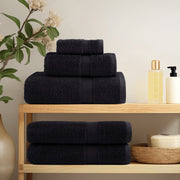 SOLUND hand towels 10 units black 50x100 cm 600 gsm V0683 Vetonek