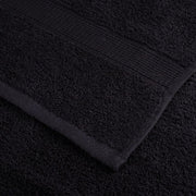 Toallas de ducha SOLUND 4 unidades negro 70x140 cm 600 gsm V0706 Vetonek