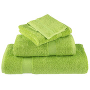 SOLUND hand towels 10 pcs apple green 50x100 cm 600 gsm V1406 Vetonek
