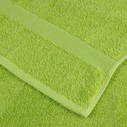 Toallas de ducha SOLUND 4 uds verde manzana 70x140 cm 600 gsm V1420 Vetonek